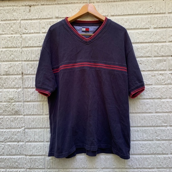 Tommy Hilfiger Other - Vintage 1990s Tommy Hilfiger Flag Striped T Shirt